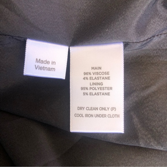 🌿 SPORTSCRAFT 🌿 black Aline sleeveless dress v neckline size 10 - Picture 5 of 8